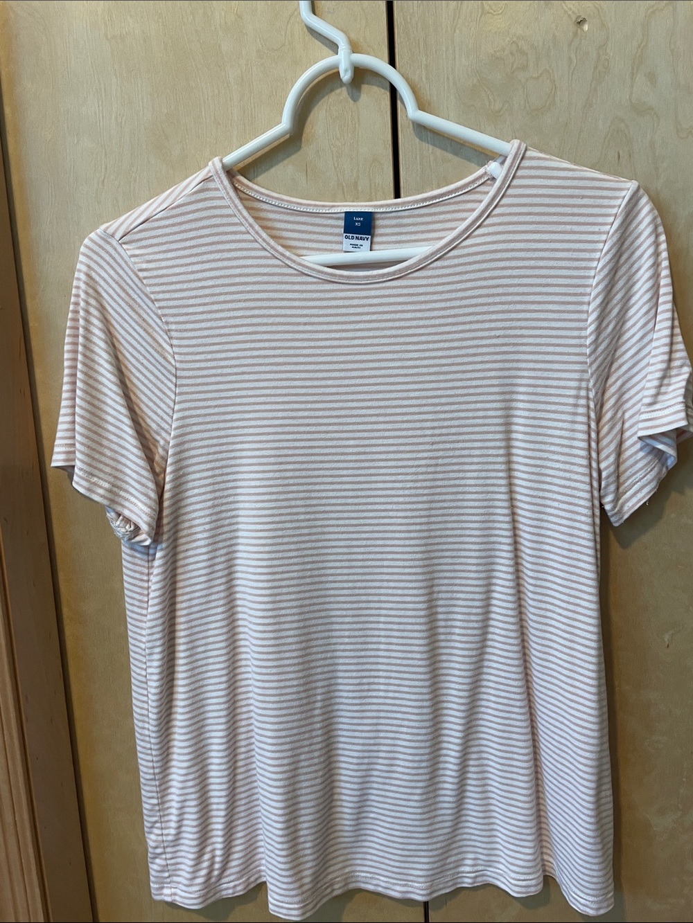 Free with purchase: Old Navy Striped Luxe Tee